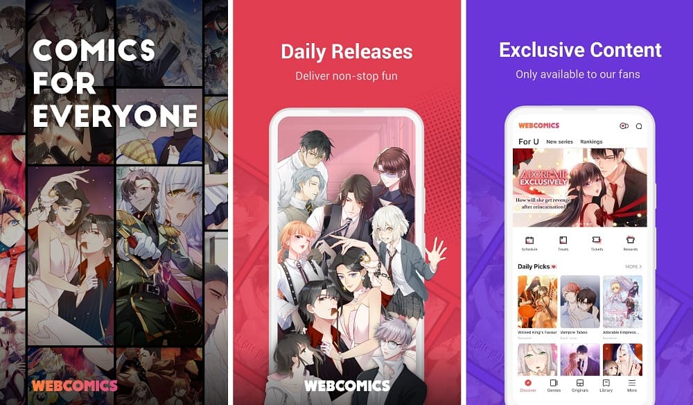 WebComics - Webtoon & Manga
