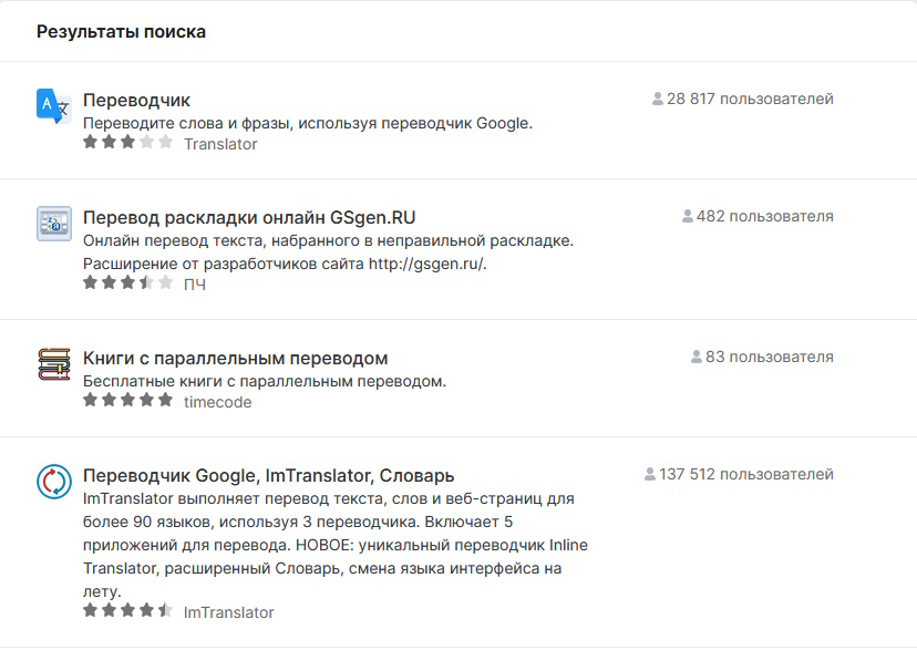 расширения для перевода страниц в firefox