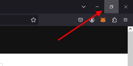 firefox выход из полноэкранного режима